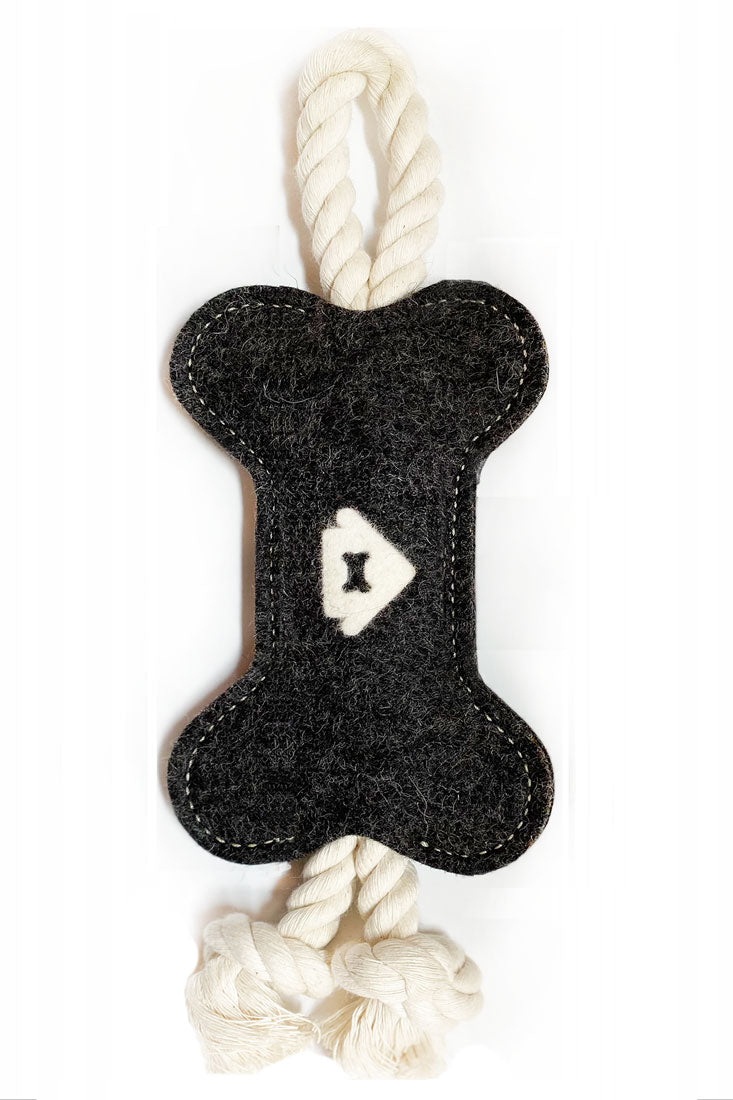 Customizable Wool Binky Toy House Dogge